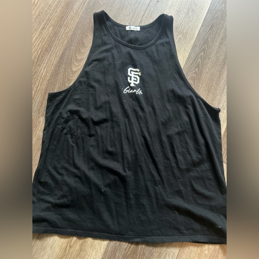 Black SF Giants Sleeveless Top